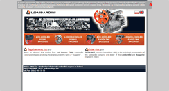 Desktop Screenshot of lombardini.com.pl
